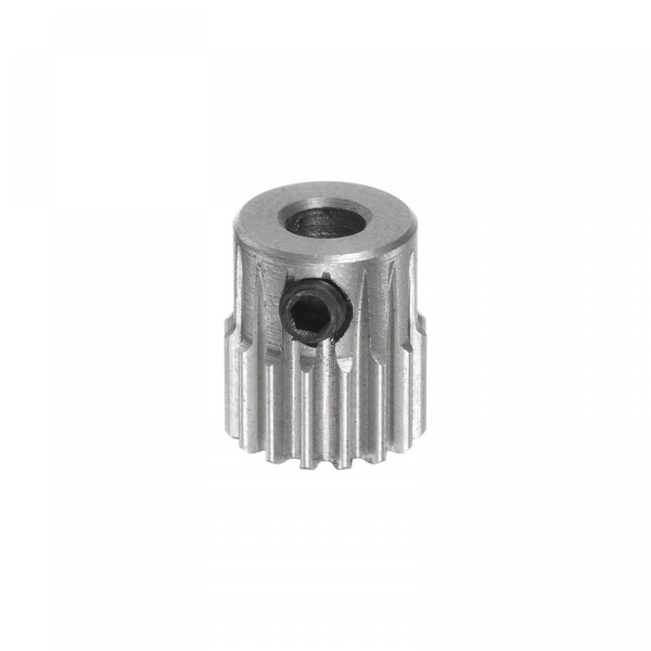 uxcell Pinion Gear 3mm Inner Opening 16T 0.5 Module Stainless
