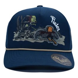 Gorra Piales: Country Gallo Azul Sku:0190