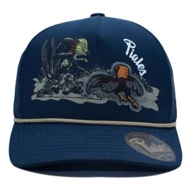 Gorra Piales: Country Gallo Azul Sku:0190