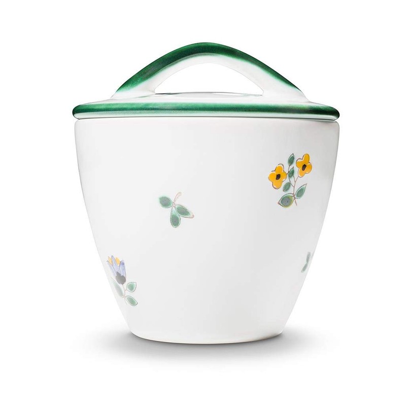 GMUNDNER KERAMIK Manufaktur 0321DZGO09 Streublumen Gourmet Sugar Bowl Diameter 9