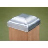 Hartford Standard Galvanized Post Cap 3 1/2" For Garden, Deck