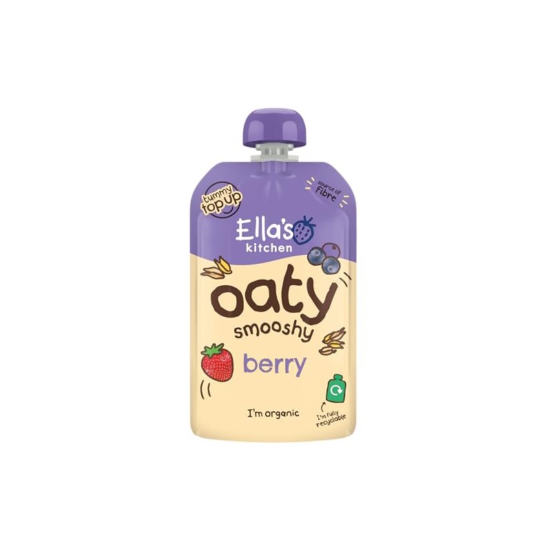 Ella's Kitchen Berry Oaty Smooshy 4 x 90g