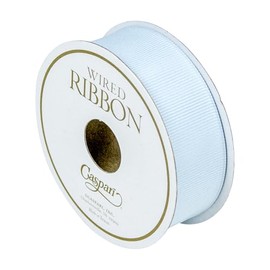 Caspari Grosgrain Light Blue Narrow Ribbon - 6 Yard Spool