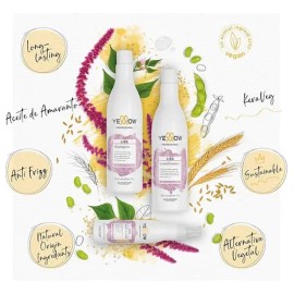 Kit Liss Yellow Shampoo  Acondicionador  Mascarilla                                                                                                   
