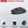 NPAUTO Key Fob Replacement Fits for Dodge Ram Dakota Durango