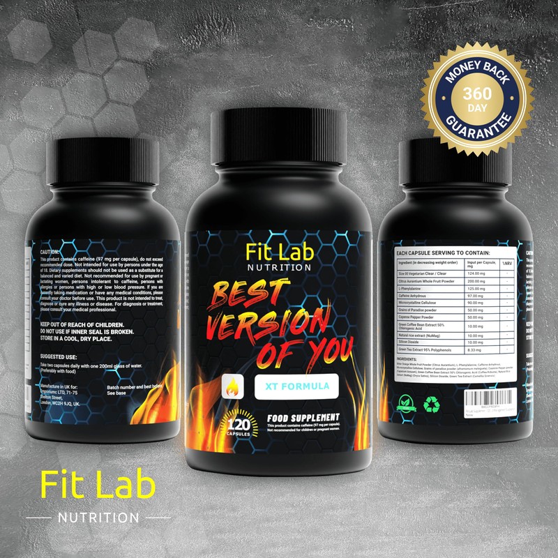 FIT LAB NUTRITION Fit Lab - 120 Capsules - for
