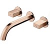 DUSJYOHRD Rose Gold/Chrome/Gold Bathroom Basin Faucet(Rose Gold-2)