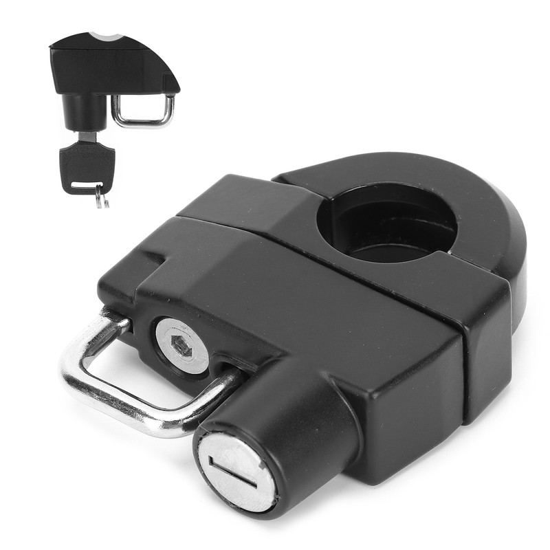 Motorcycle Helmet Lock Keys AntiTheft Holder Security Parts Universal for