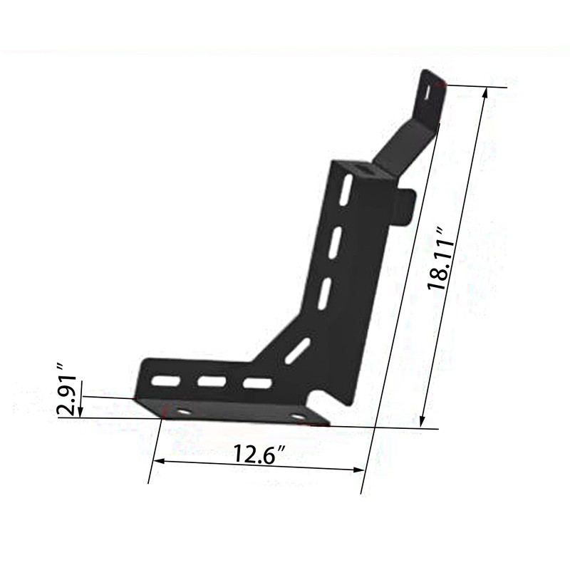 TIOYAR Tacoma Bed Stiffener Brackets Support Compatible with Toyota Tacoma
