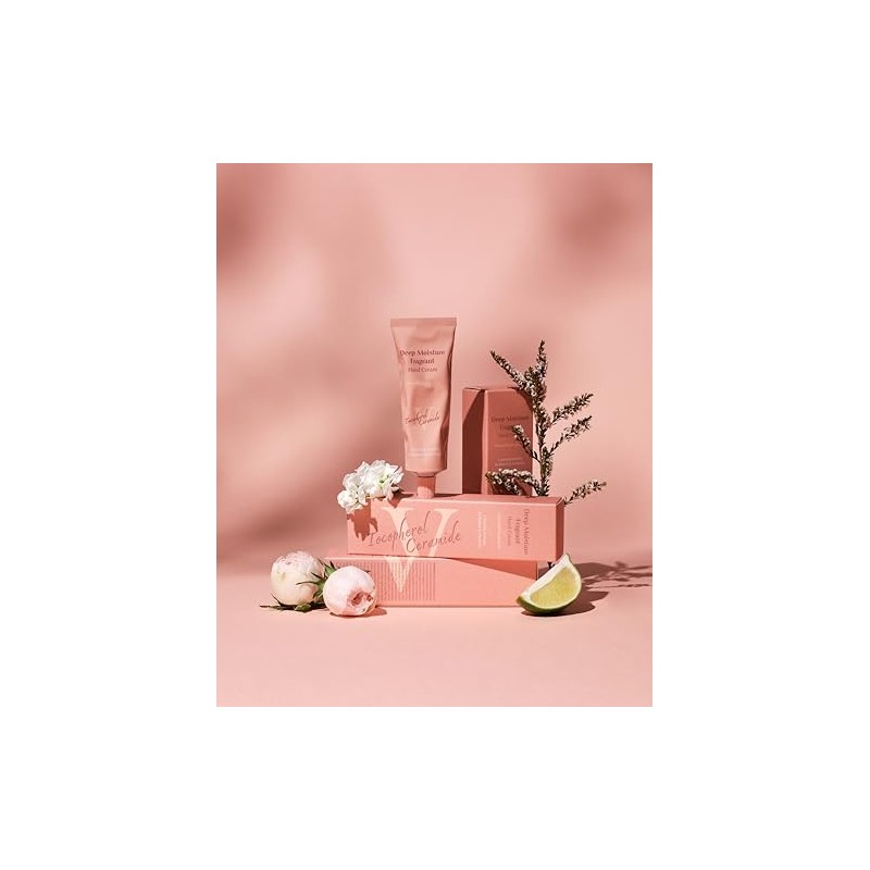 Crema de manos fragante de hidratación profunda, 1,69 oz, suave