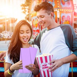 Kosiz 2000 Sheets Raffle Ticket 25 Bid Chinese Auction Tickets Tricky Tray Basket Raffle Sheets for Fundraiser Events Carnival Class School Entry Door Prize(Purple)