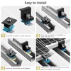 Anbte 10 PCS Solar Panel Mounting Brackets for Unistrut, Aluminium
