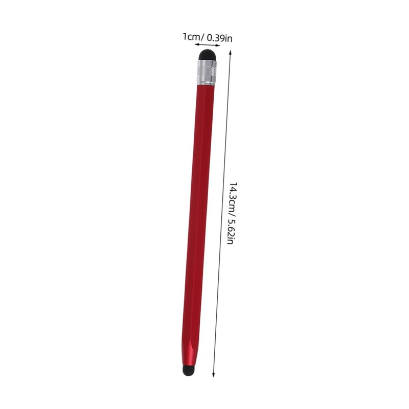 COHEALI 2pcs Dual Head Touch Screen Stylus Pen Ergonomic Design
