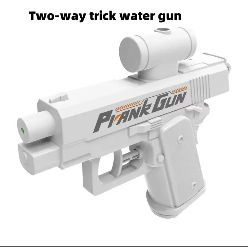 Summer Creative Double-Sided Reverse Water Gun Prank Tactical Dual-Spray Mini