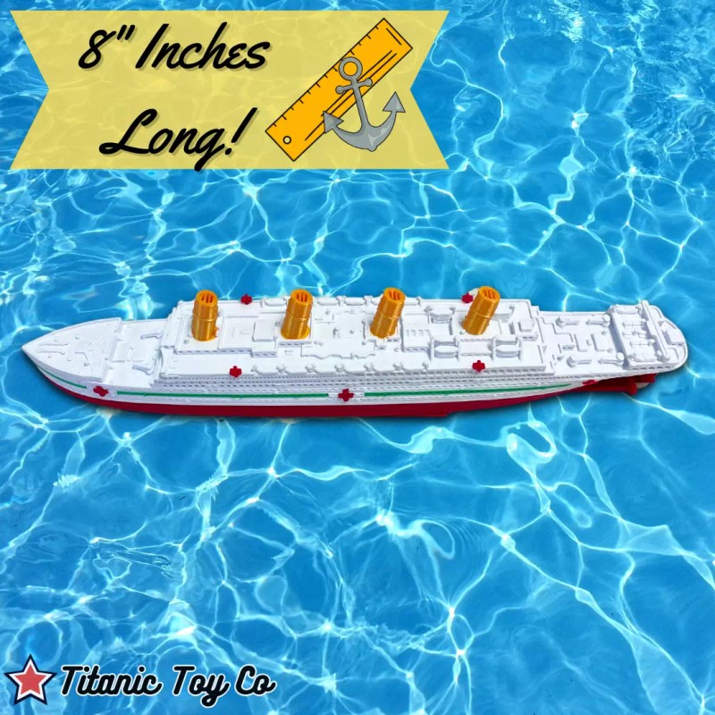 Britannic Bath Boat And Pool Toy, Titanic Model Titanic Toy