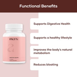 Mars Waist Trim Capsules : Powered with Magnesium Citrate, Bentonite Clay & Triphala | Good Health Comapny - 60 Capsules (Pack of 1) (3)