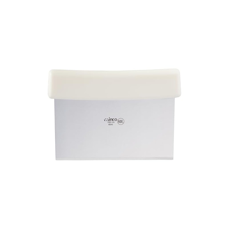 Winco , Raspador de 6'' x 3' con mango de