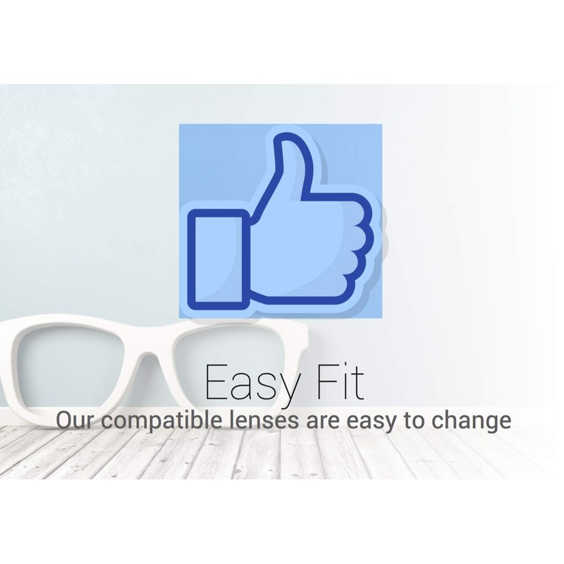 Compatible Replacement Lenses for Oakley Jawbreaker OO9290, Photochromic