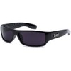 LOCS Sunglasses Hardcore Black Dark Lens 0103