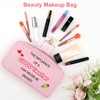 Heigebi Appreciation Gift for Teacher Oxford Cloth Makeup Bag Christmas