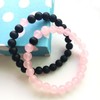 GraceAngie Long Distance Relationship Bracelets Onyx Gemstone Matching Set Bracelet
