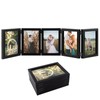 Biggun 4x6in 5 Folding Accordion Picture Frame - Foldable Hinged