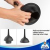MR.SIGA Toilet Plunger and Bowl Brush Combo for Bathroom Cleaning,