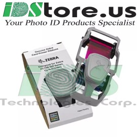 Zebra 800300-250LA YMCKO Color Ribbon 200 Images ZC100/300 Series Latin America