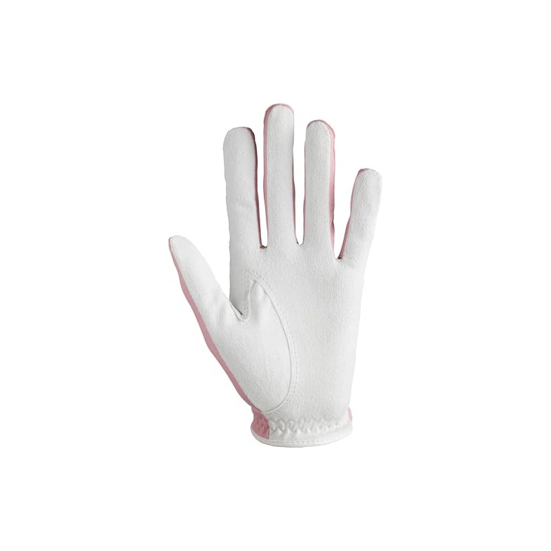 FootJoy Nanorock Women's Golf Gloves, Pink, 8.3 inches (21 cm),