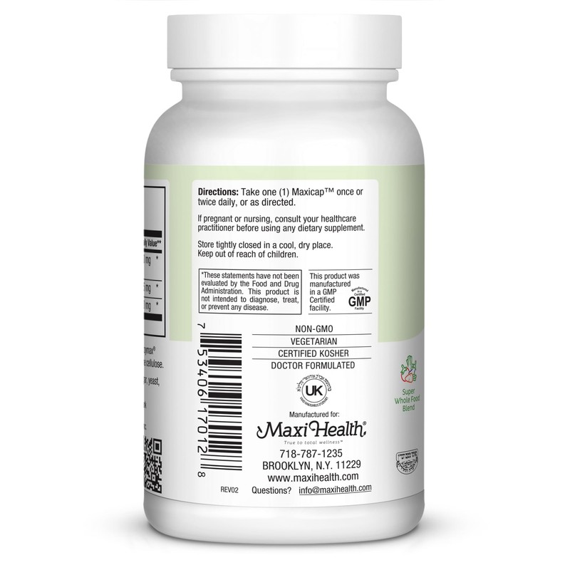 Maxi Health CranMax Supreme Urinary Tract and Immune Boost Capsules,