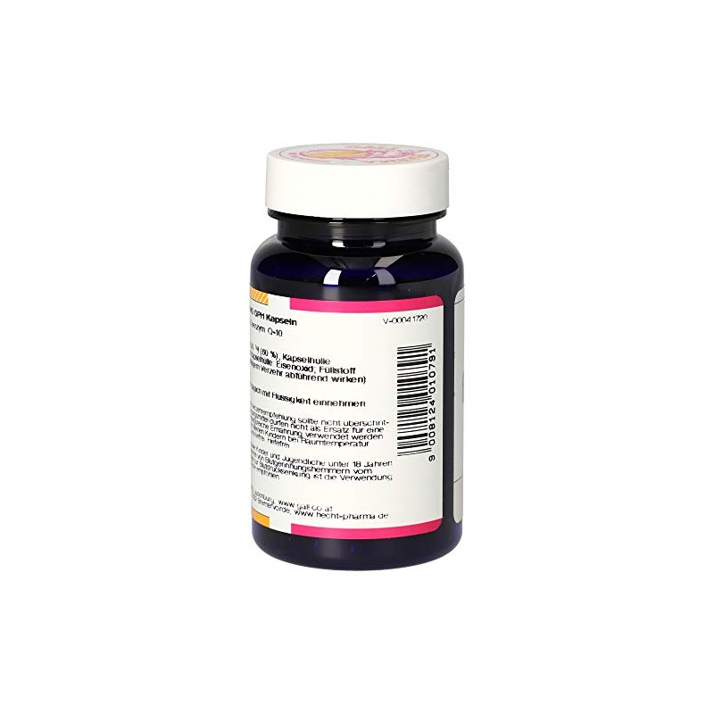 Gall Pharma Coenzyme Q-10 250 mg GPH Capsules, Pack of