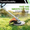 Brush Cutter Trimmer Conversion Kit with 9"x20T Carbon Steel Chainsaw