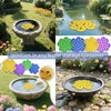 Xaspac 4 Pack Floating Bee Island, Bee Watering Station for