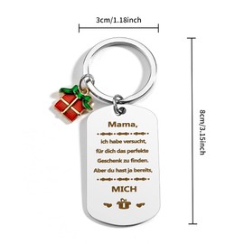Hightopup Mother's Day Gift Keyring Gifts for Mum Birthday Gift for Mum Gift for Mum Gift, Mom5