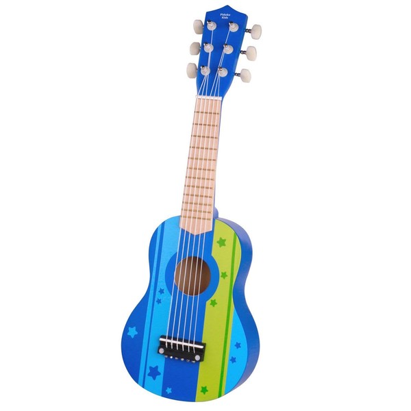 Pidoko Kids Wooden Toy Guitar Ukulele - Musical Instruments for Toddlers Boys and Girls