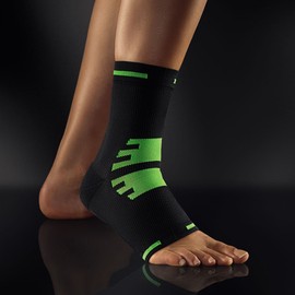 bort 1450SP medium ActiveColor Sport Knöchelbandage rechts und links tragbar, medium, schwarz