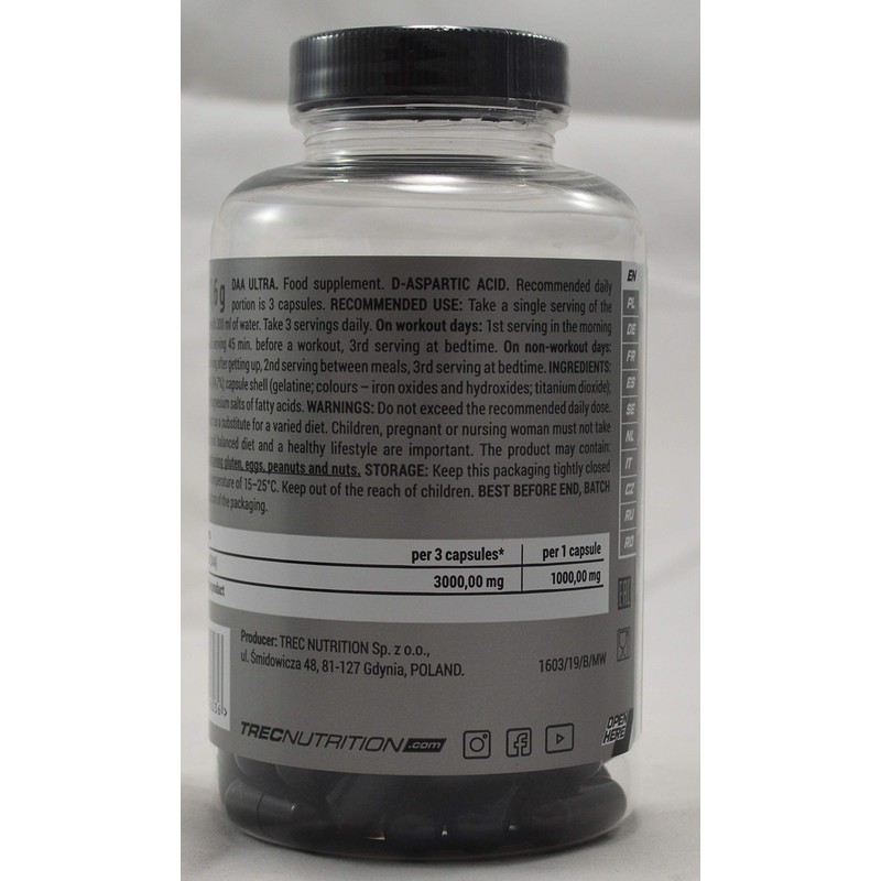 Trec Nutrition DAA Ultra - 120 capsules / 1180 mg