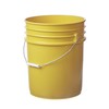 5 Gallon Yellow Pail with Easy Peel Lid