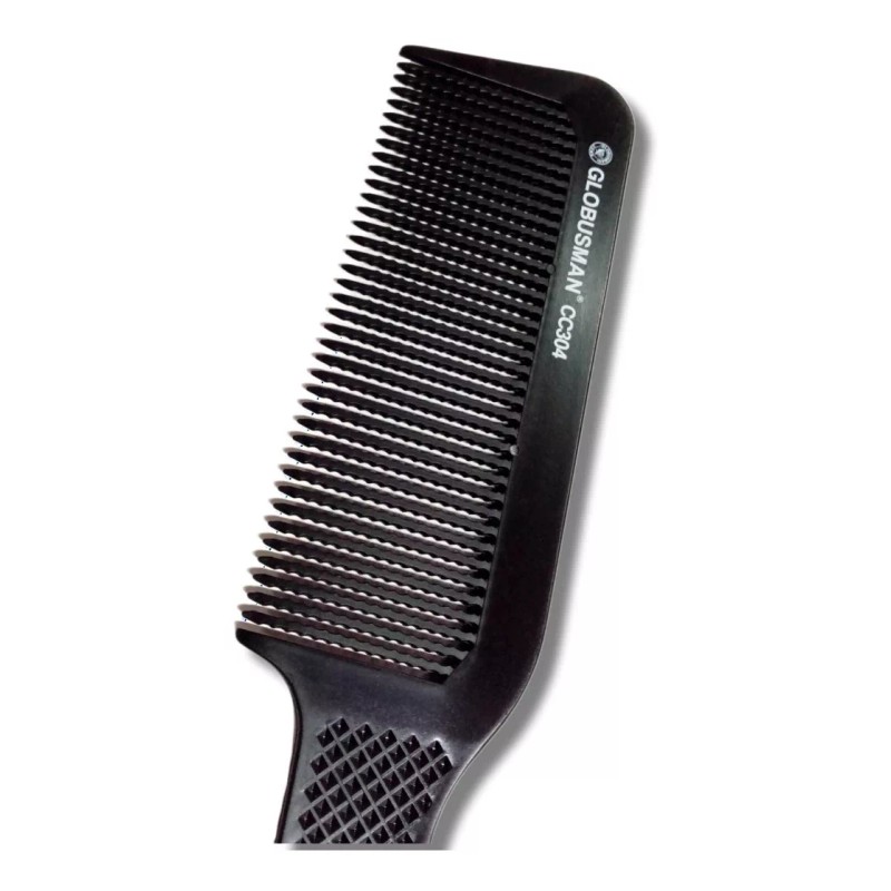 Globusman Peine De Carbón Flat Top Cerdas Onduladas 3 Pzs