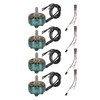 4 Sets Brushless Motor Kit 5mm Shaft Electric Motor with