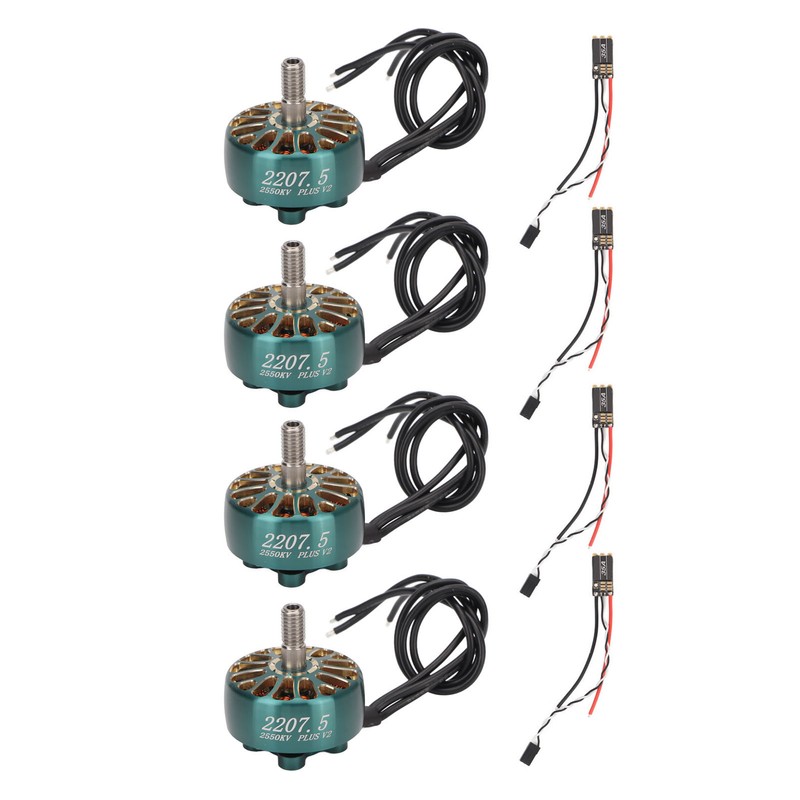 4 Sets Brushless Motor Kit 5mm Shaft Electric Motor with