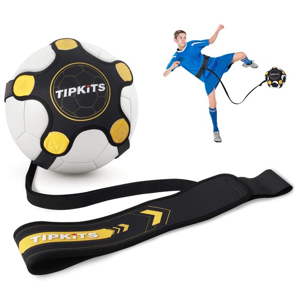 TIPKITS Soccer Training Equipment for kids Adults, Solo Soccer Trainer