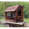 Very Large Fence or Tree Mount see Through Squirrel Feeder
