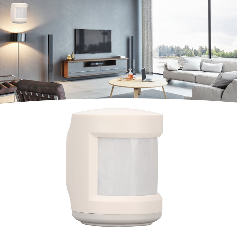 Wireless Motion Detector APP Control Space Saving White PIR Infrared