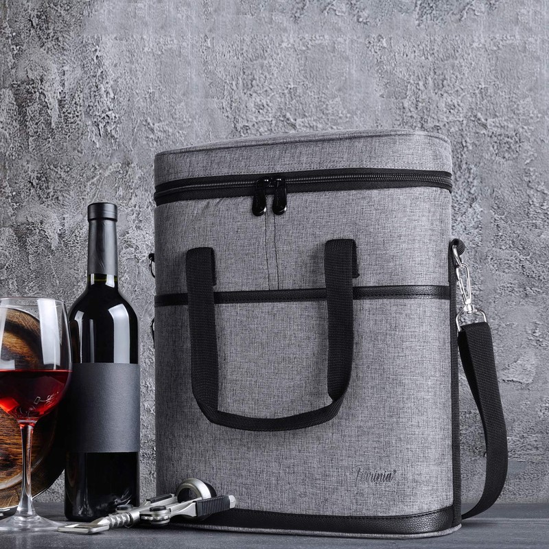 Kato Tirrinia Insulated Wine Bag - 3 Bottles Wine Bag