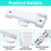 Window Sash Lock,Sliding Window Locks,Windows Latch Replacement,2-1/4'' Mounting Hole Centers
