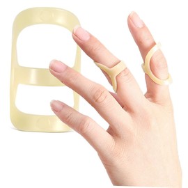 Gatuida 5pcs Finger Correction Splint Ring Mallet Finger Splint Brace for Adult Joint Protection