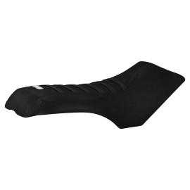 Enjoy Mfg 2005-2009 Arctic Cat Automatic 650 700 Seat Cover   ALL BLACK/BLACK RIBS #380
