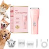 Dog Grooming Kit Clipper for Thick Coat Low Noise Cordless