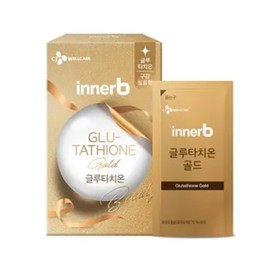 Inner B 1+1 CJ Innerb Glutathione Gold 30 sheets edible skin care portable / 1+1 CJ 이너비 글루타치온골드 30매 먹는 피부미용 휴대용